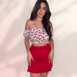 لانجرى قطعتين رسمت كرزه 